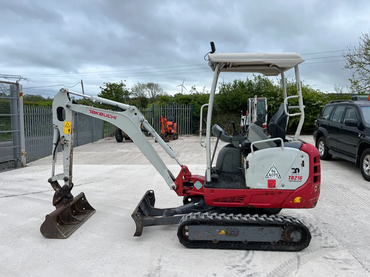 2016 Takeuchi TB216 - Image 1