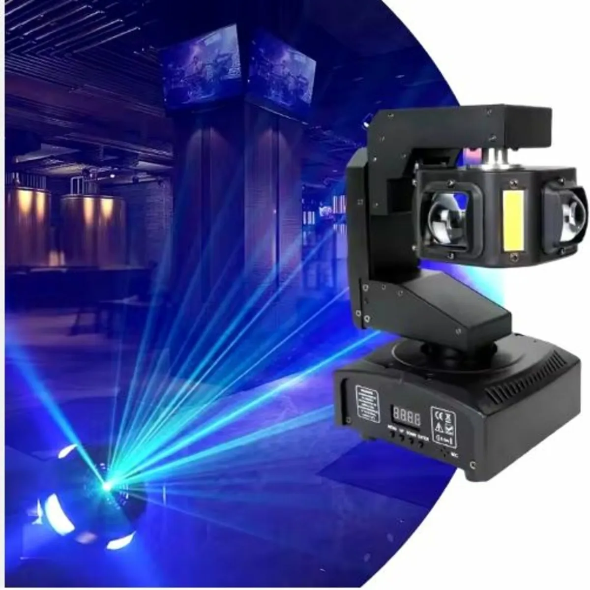 Moving Head Effect Light with Shaking Effect - Image 3