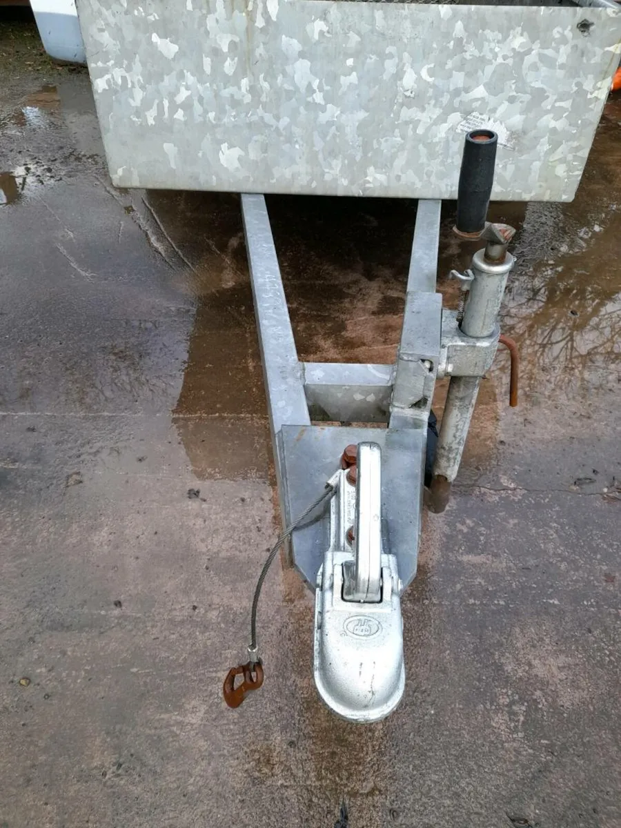 Galvanised trailer with ramp - Image 2