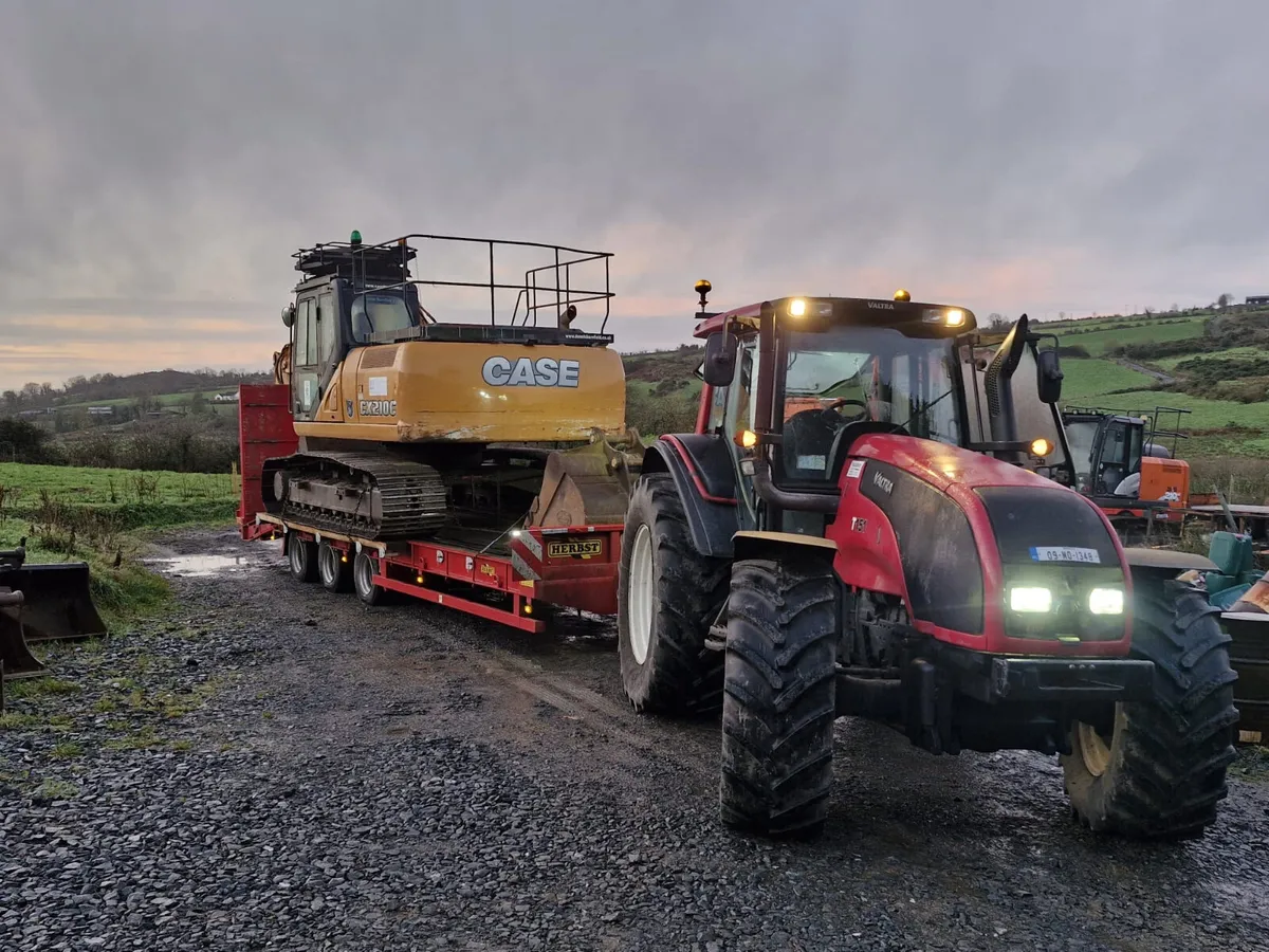 20 ton diggers for hire