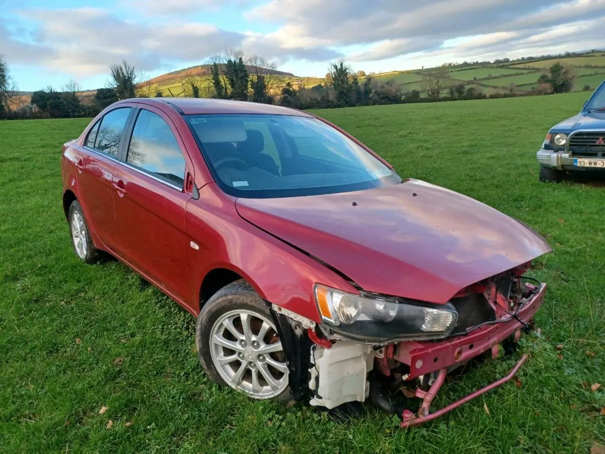 12 Mitsubishi lancer 1.8DiD for breaking