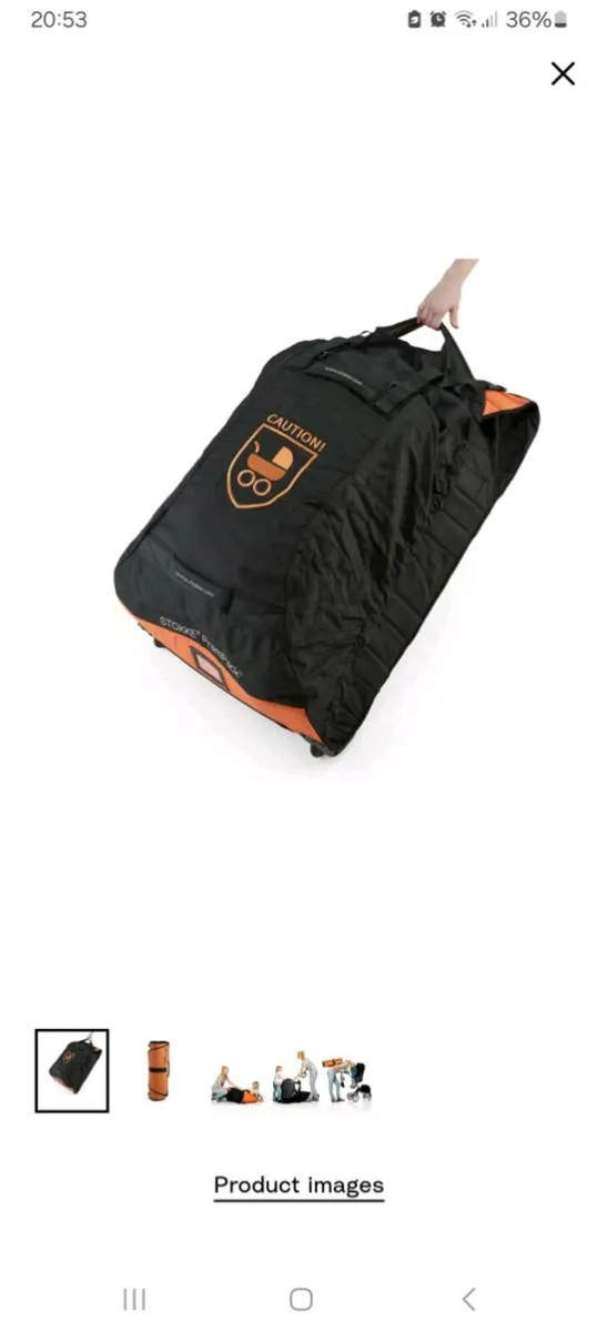 Stokke prampack used 2025