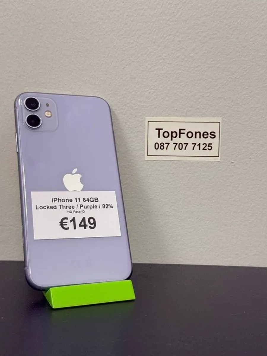 iPhone 11 64GB Purple Locked to 3 Network for sale in Co. Dublin for 149 on DoneDeal