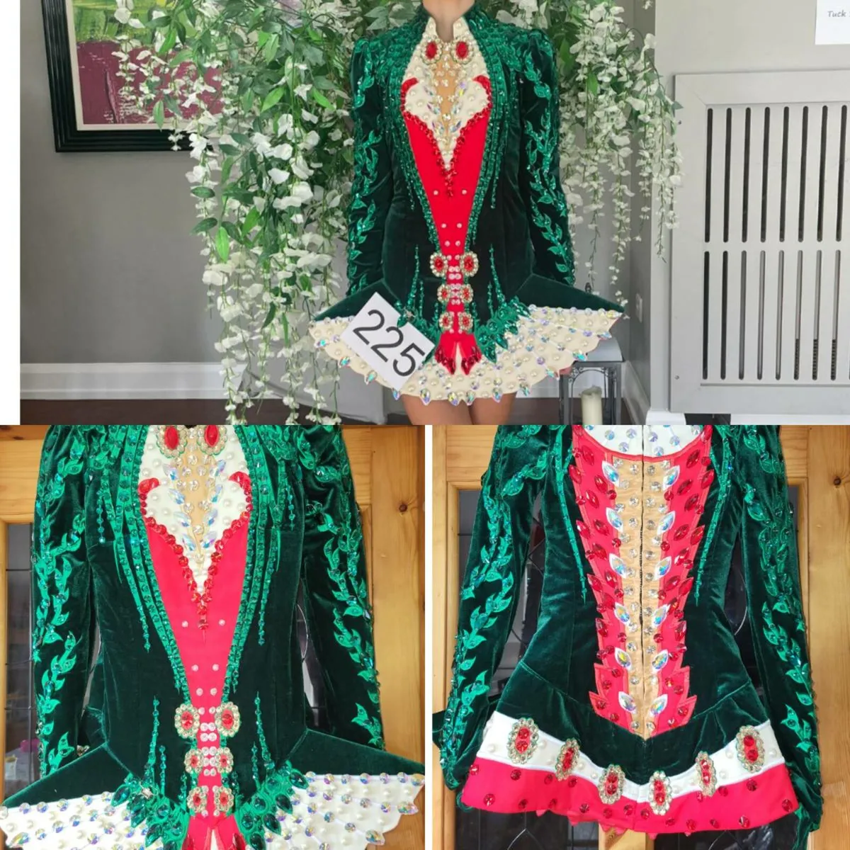 Elite Irish dancing dress for sale in Co. Waterford for 9 on DoneDeal