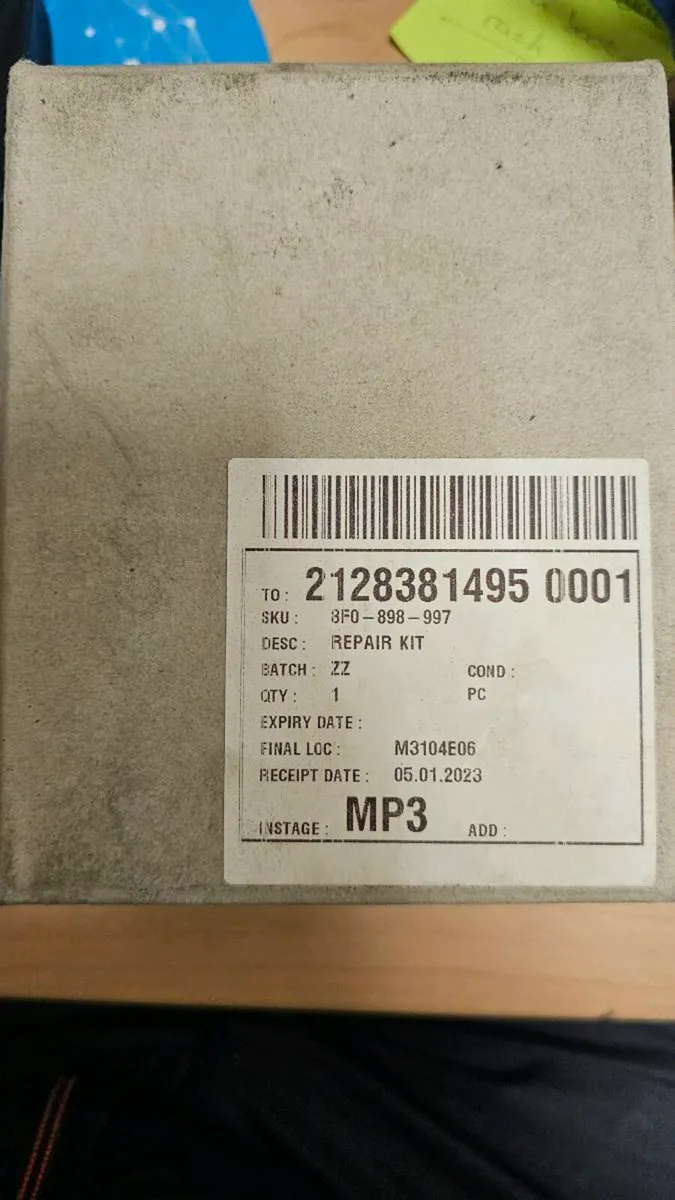 Genuine Audi New Convertible Roof Motor 8F0898997 - Image 1