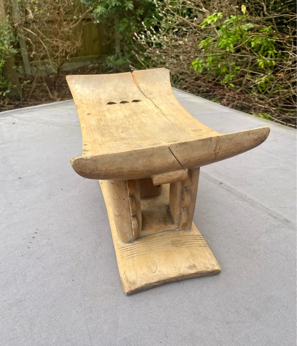 Antique African Ashanti stool - Image 4