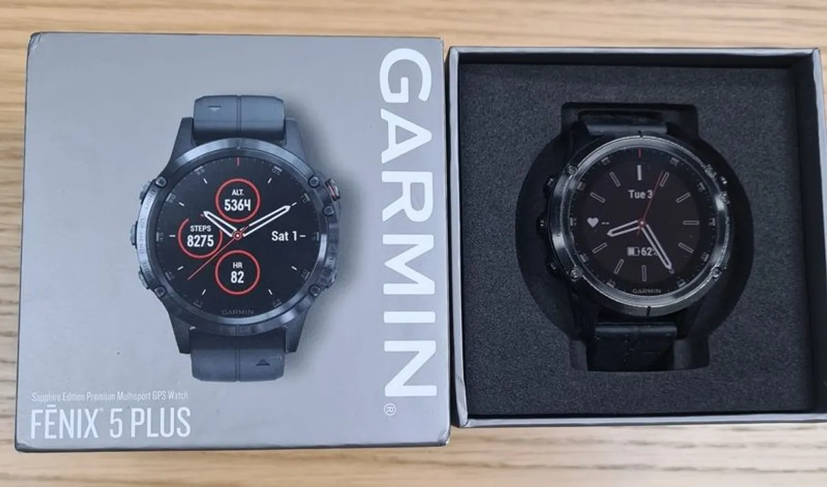 Garmin Fenix 5 Plus Sapphire Edition 47mm for sale in Co. Dublin for 170 on DoneDeal