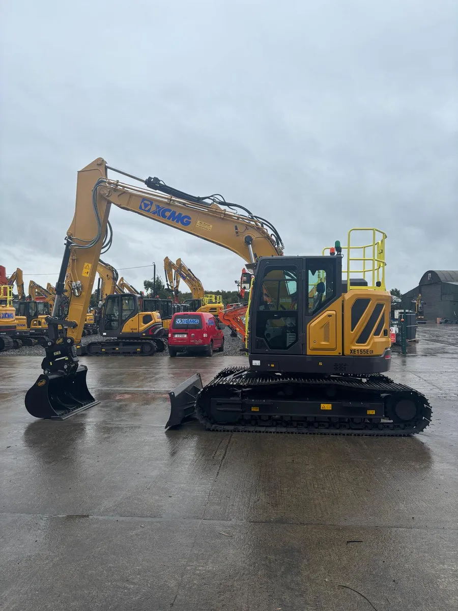 Brand New XCMG XE155ECR with Blade - Image 4