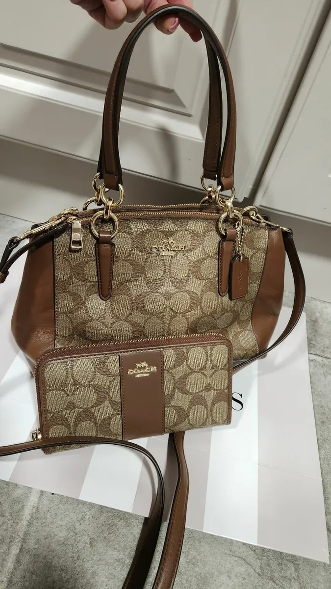 Coach bag and matching coach purse new condition for sale in Co. Kildare for 225 on DoneDeal