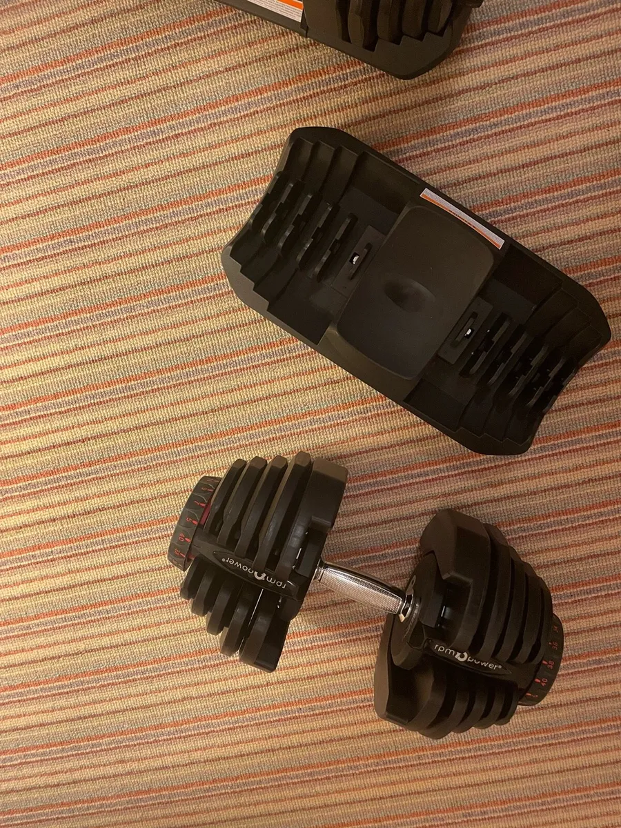 40kg Adjustable Dumbells pair ( 2 x 40kg) - Image 2