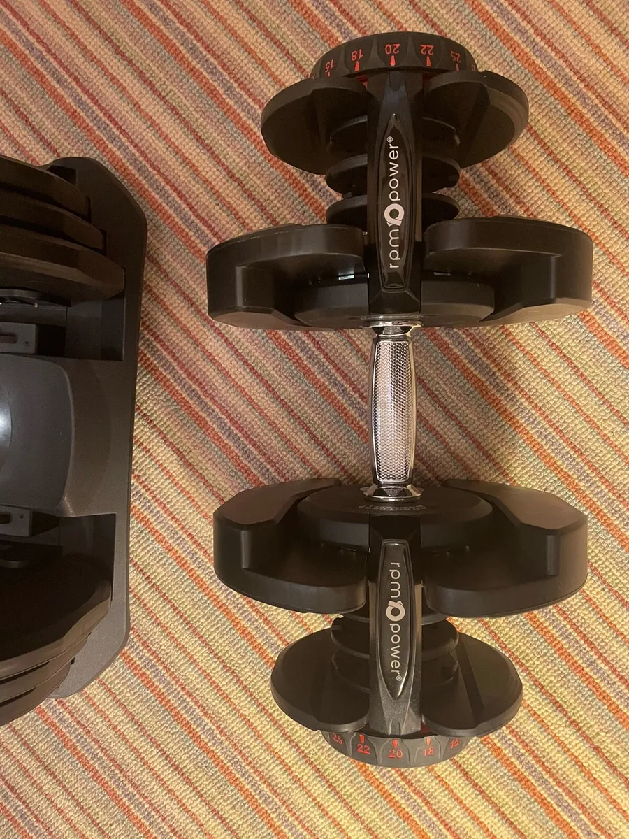 40kg Adjustable Dumbells pair ( 2 x 40kg) - Image 3