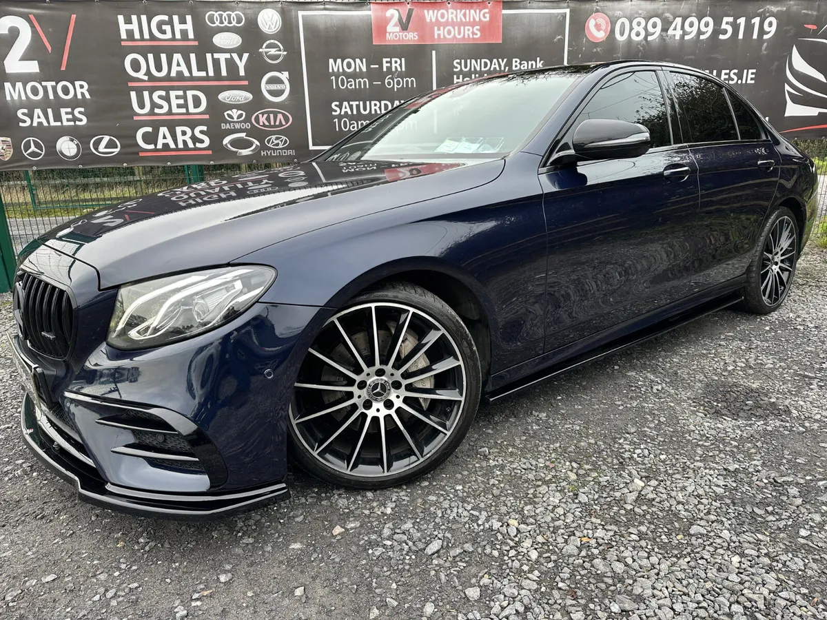 🔵 Mercedes E220D AMG NIGHT EDITION PAN ROOF - Image 2