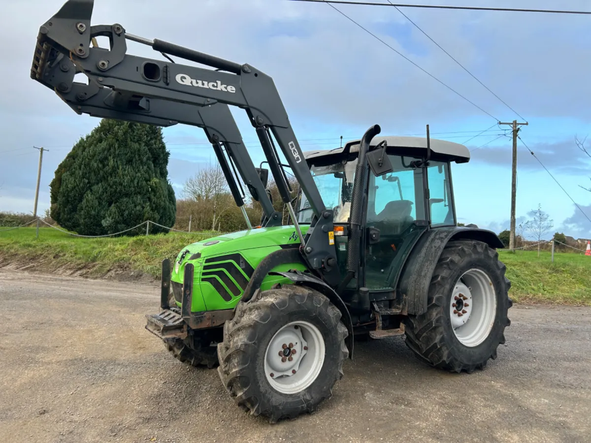 2007 Deutz Agroplus 87 with Loader - Image 1