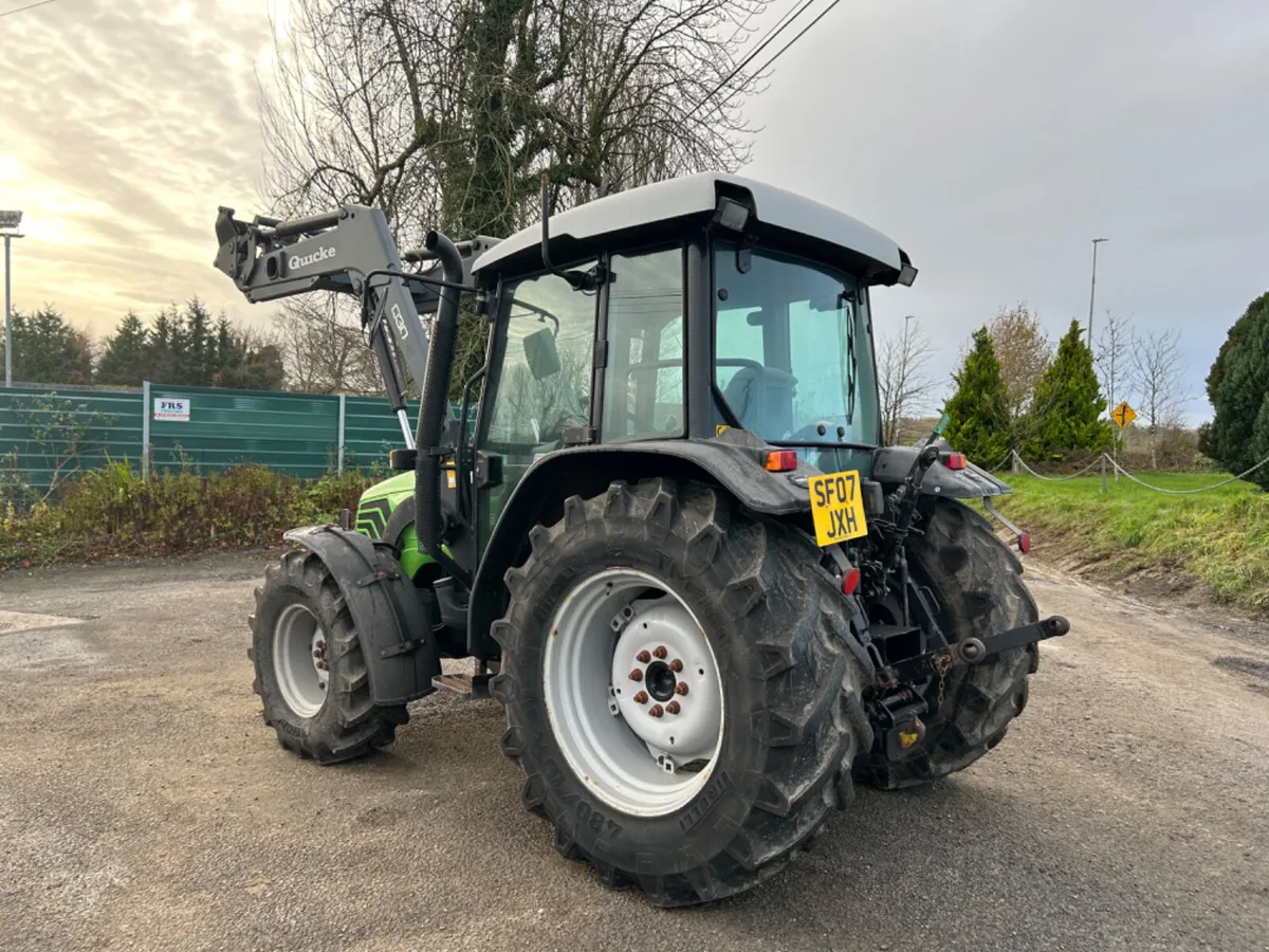 2007 Deutz Agroplus 87 with Loader - Image 3