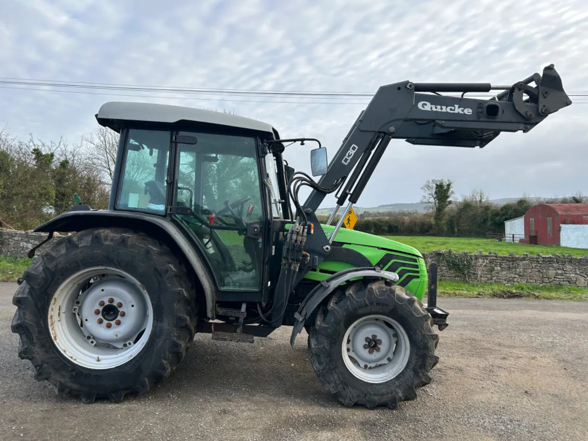 2007 Deutz Agroplus 87 with Loader - Image 4