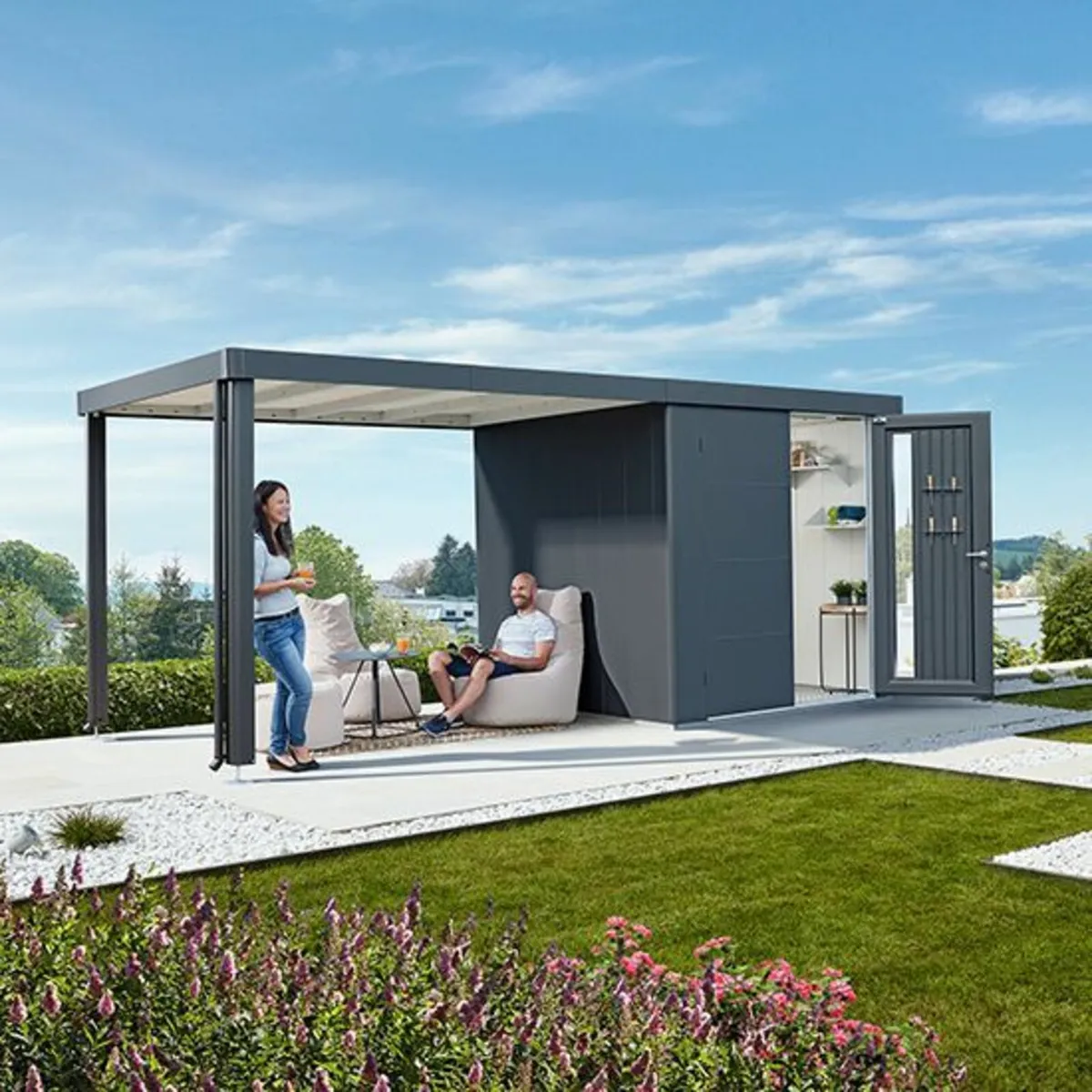 Biohort Garden Shed Neo – Standard door - Image 3