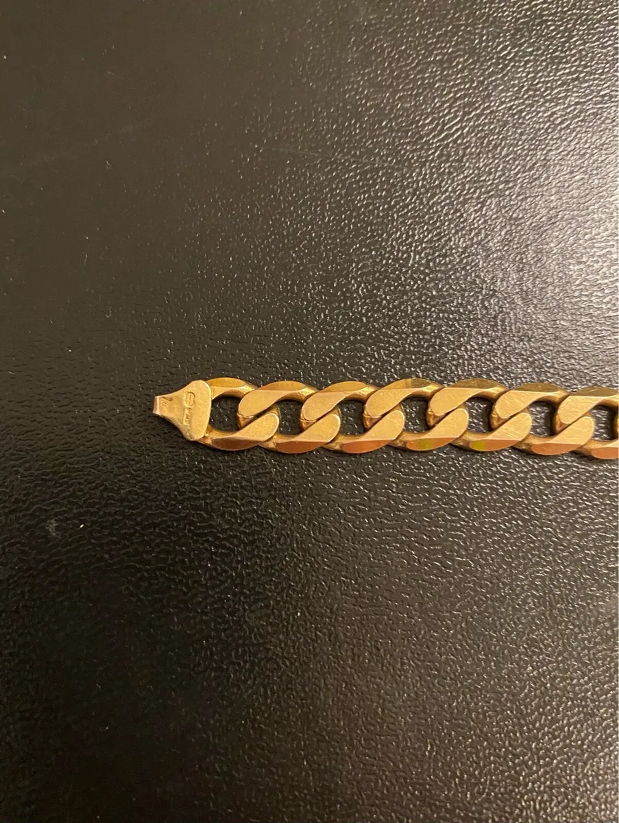 9 carat gold bracelet - Image 2