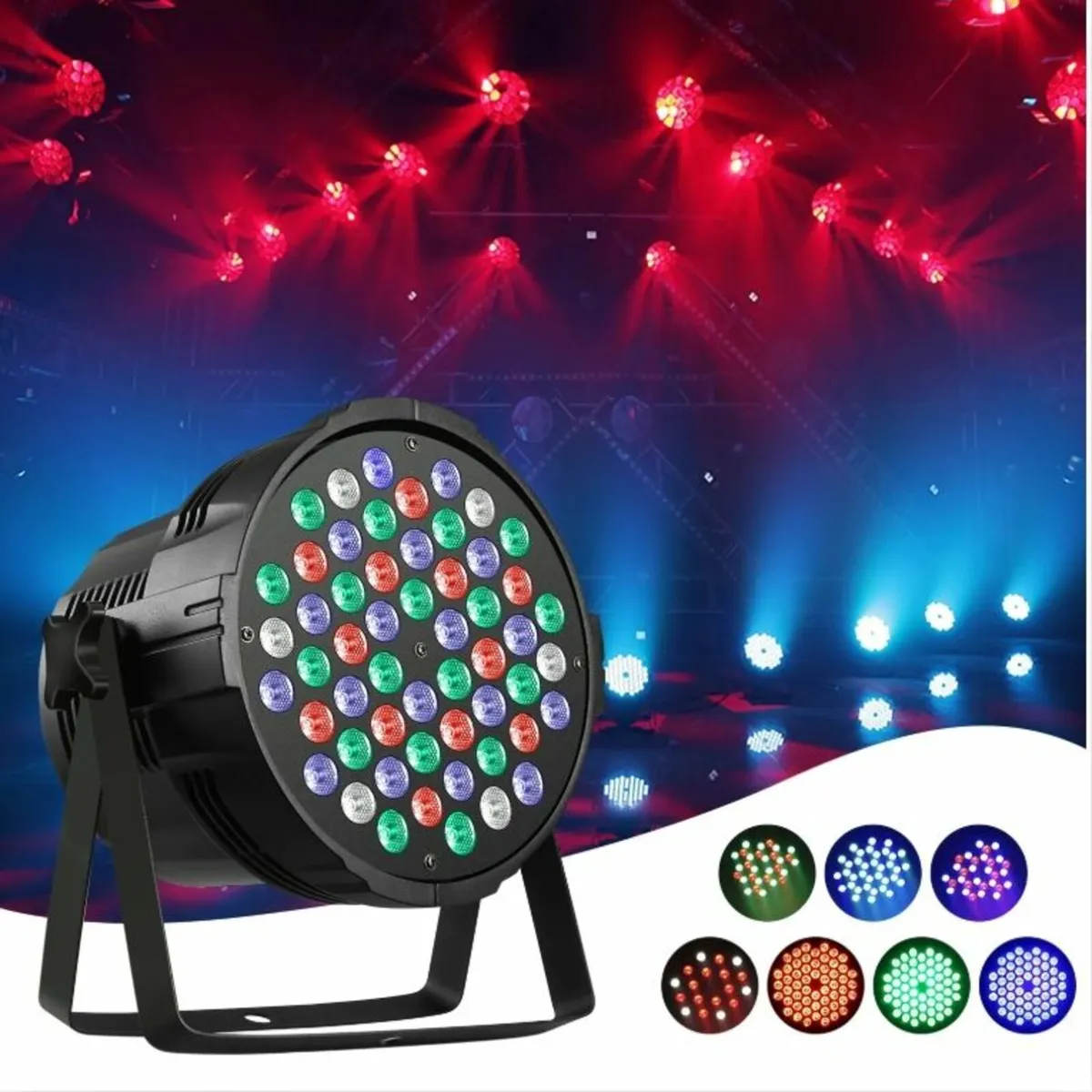 54PCS LED Par Light DMX RGBW Stage Light - Image 3