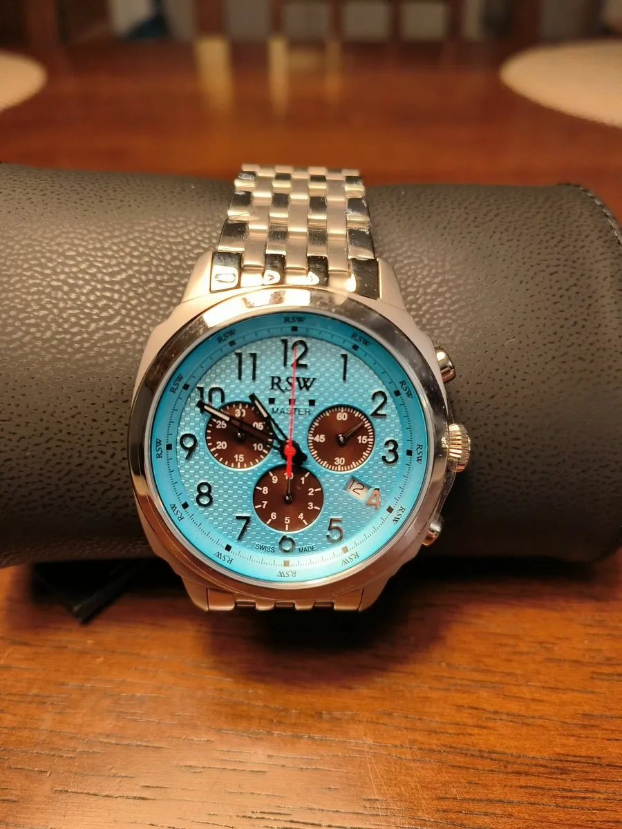 RSW Swiss Chronograph Men's Watch Model RSWM145-SS - Image 3