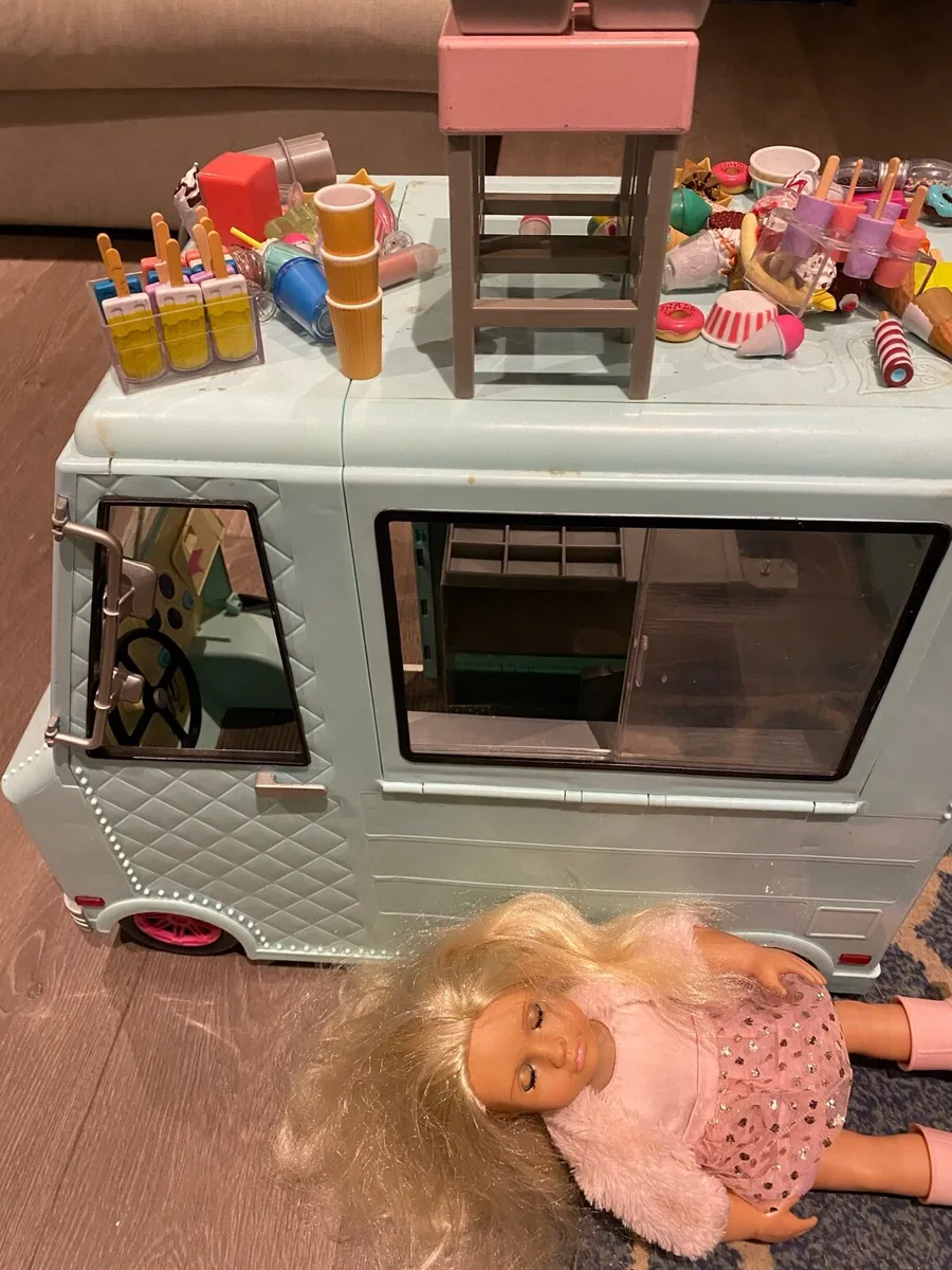 New generation doll ice cream truck clearance