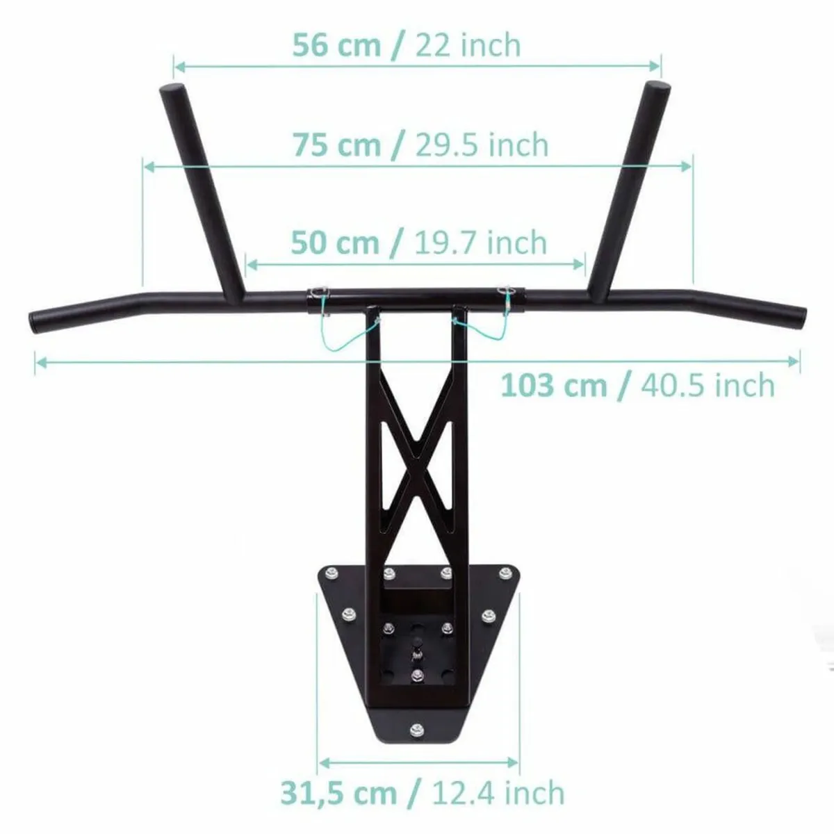Mobile Pull-Up And Dip Bar - Indoor And Outdoor, P - Image 1