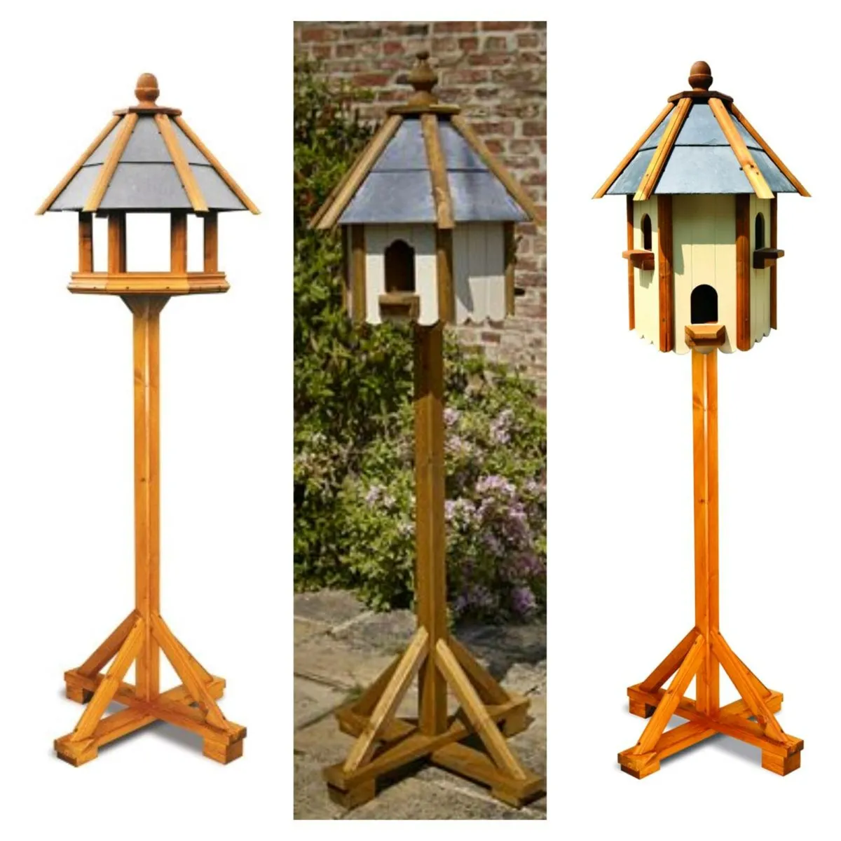 Big dove cote bird tables garden ornaments - Image 4