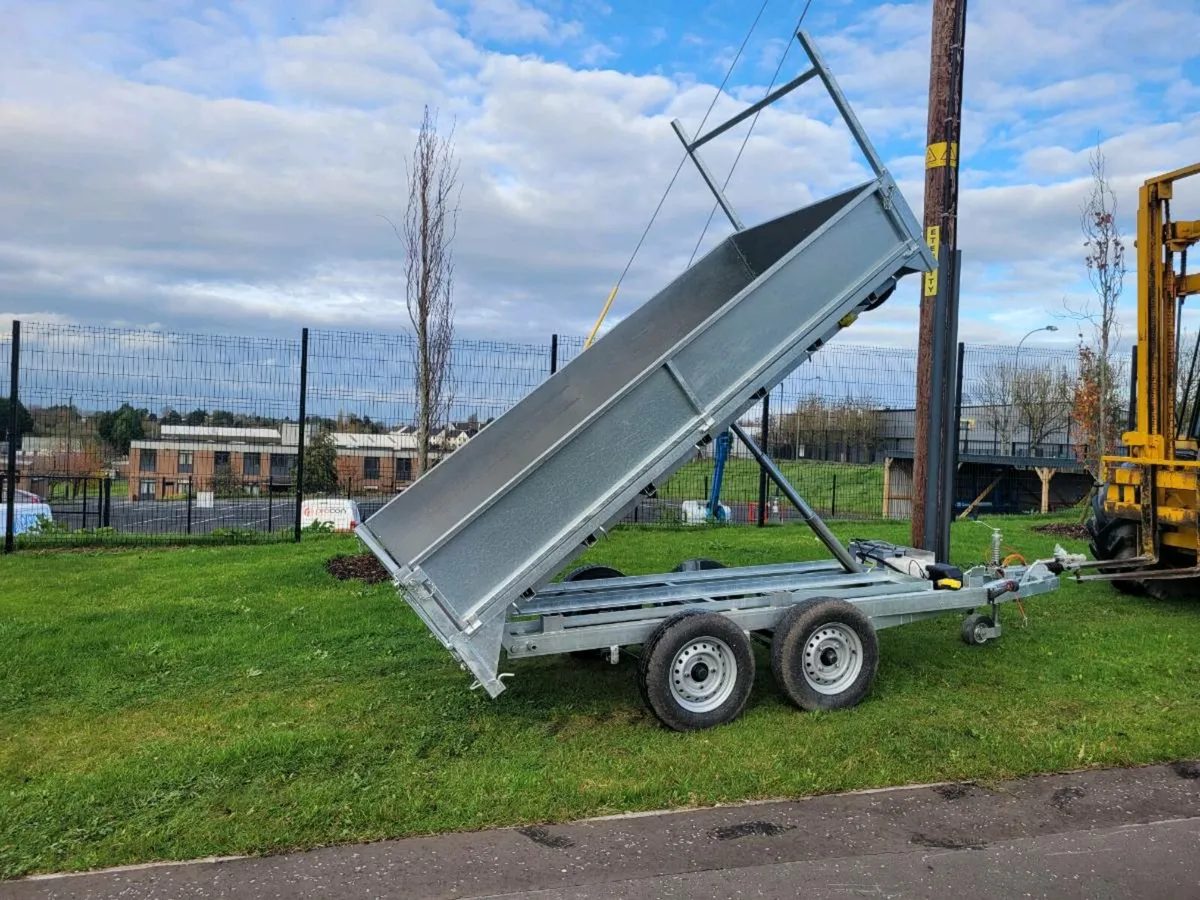 New 10x5ft builders tipper body mcn trailer - Image 1