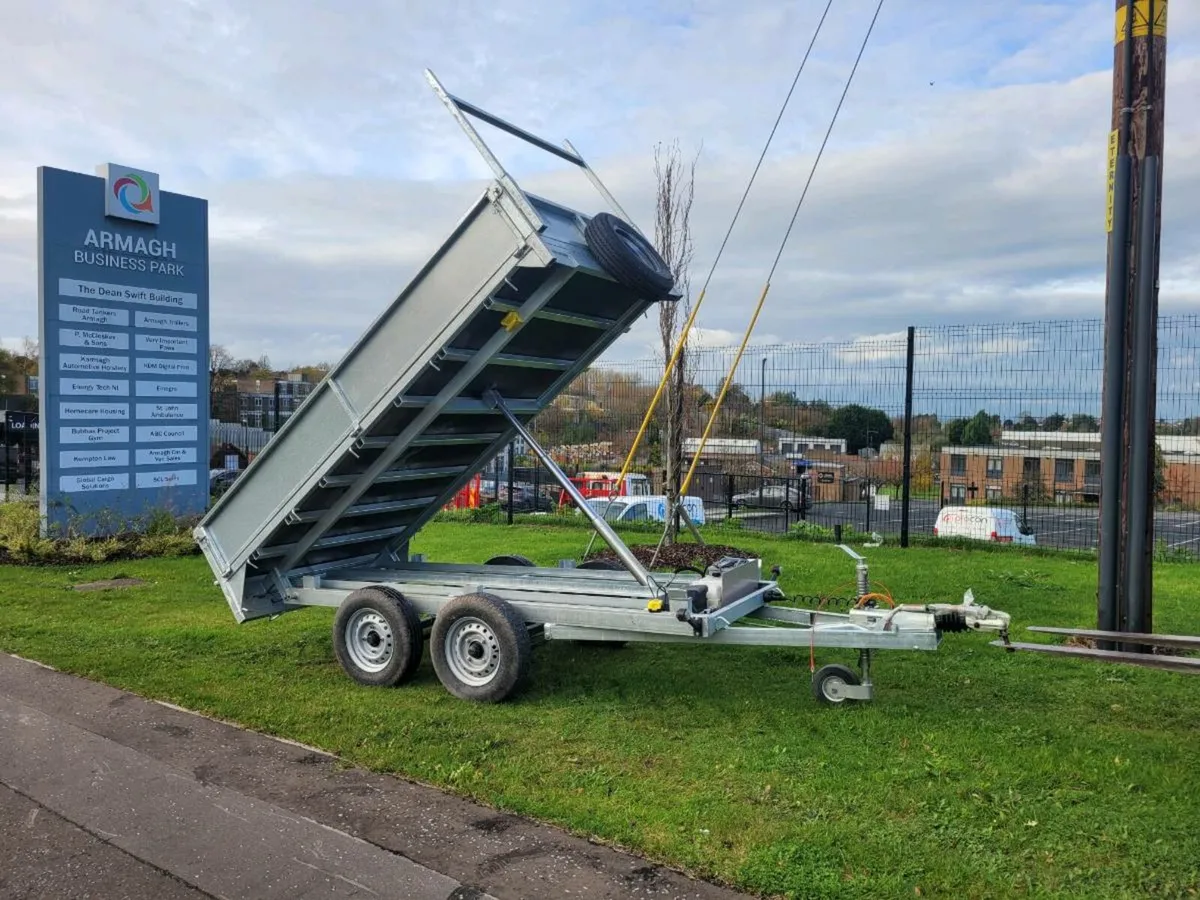 New 10x5ft builders tipper body mcn trailer - Image 4