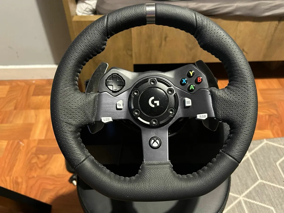 Logitech G920 Wheel and Pedals with Gear Stick - Image 3