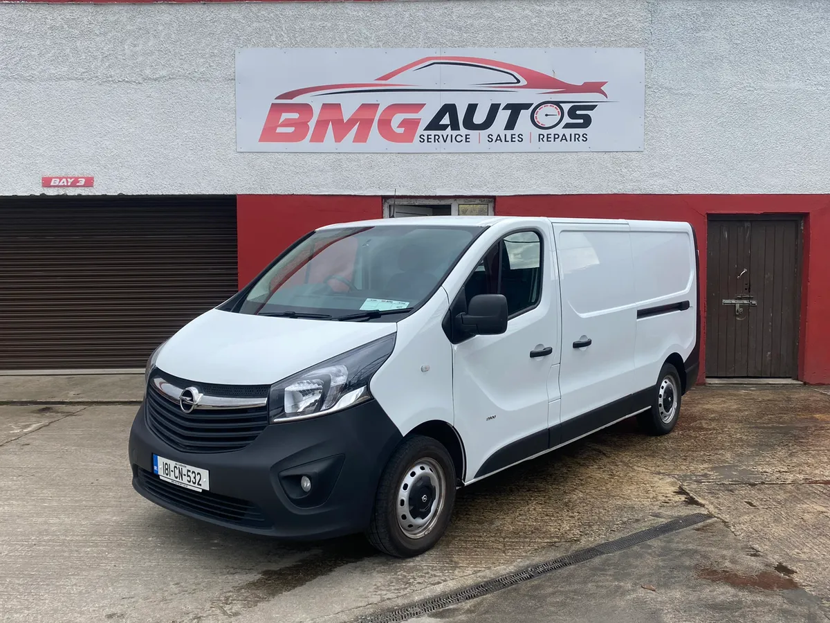 2018 OPEL VIVARO NEW CVRT WARRANTY DELIVERY - Image 1