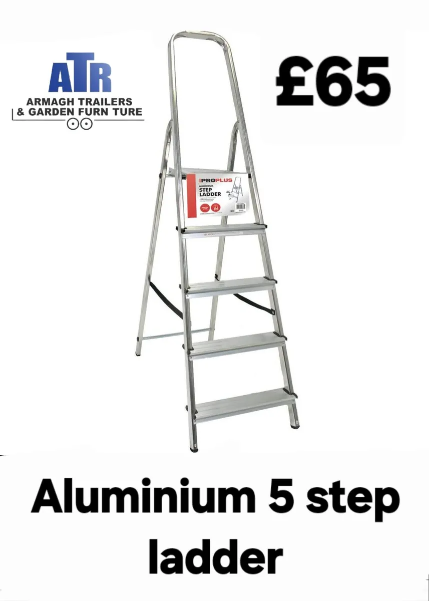 Aluminium step & platform ladder scaffolding - Image 3