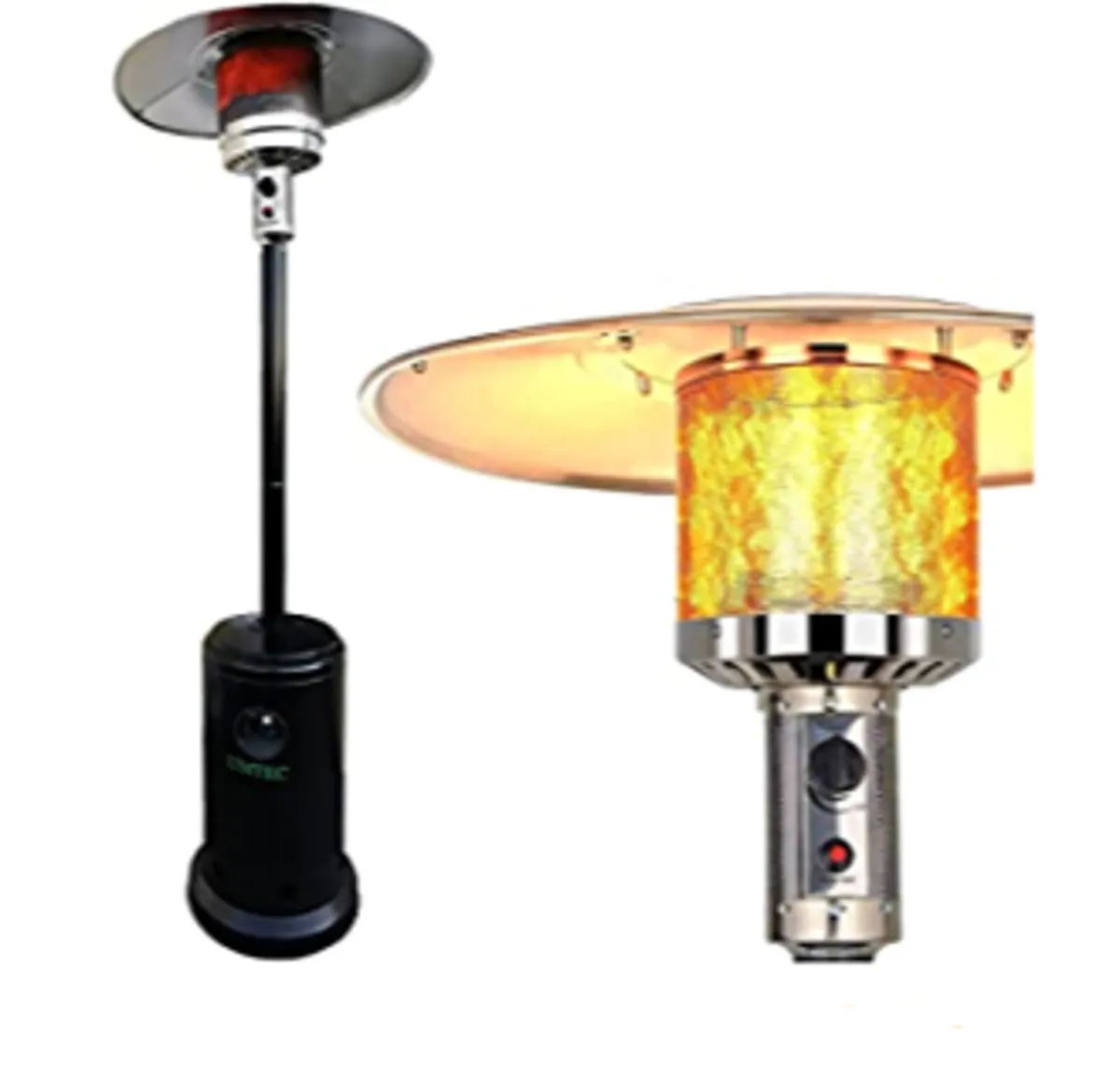 Tall gas patio heater ½ price to clear - Image 1