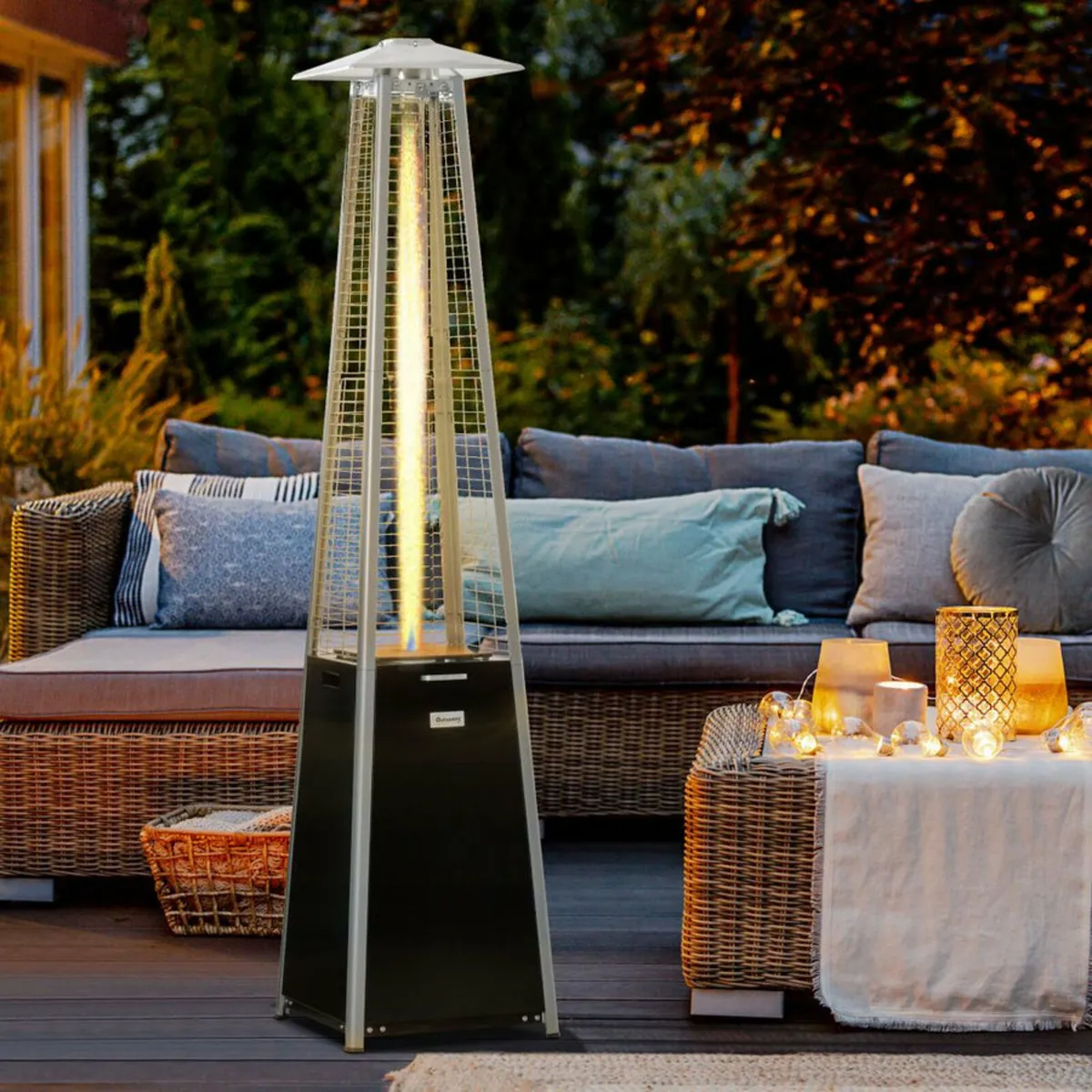 ½ price on this pyramid gas patio heater - Image 1