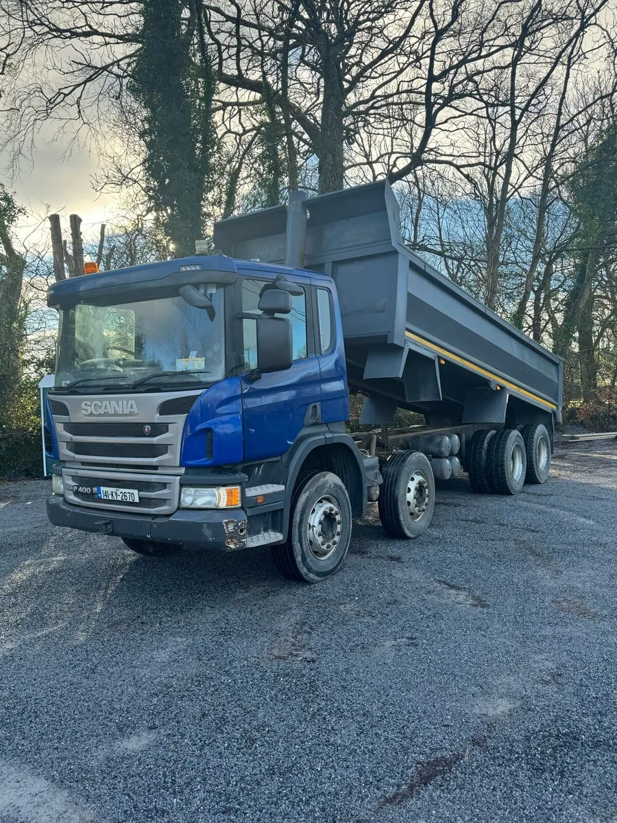 2014 scania p400 tipper - Image 2
