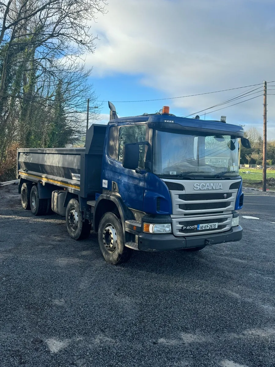 2014 scania p400 tipper - Image 4