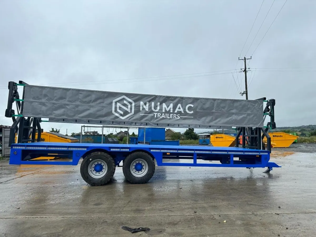 Numac bale trailers hydraulic sides - Image 2