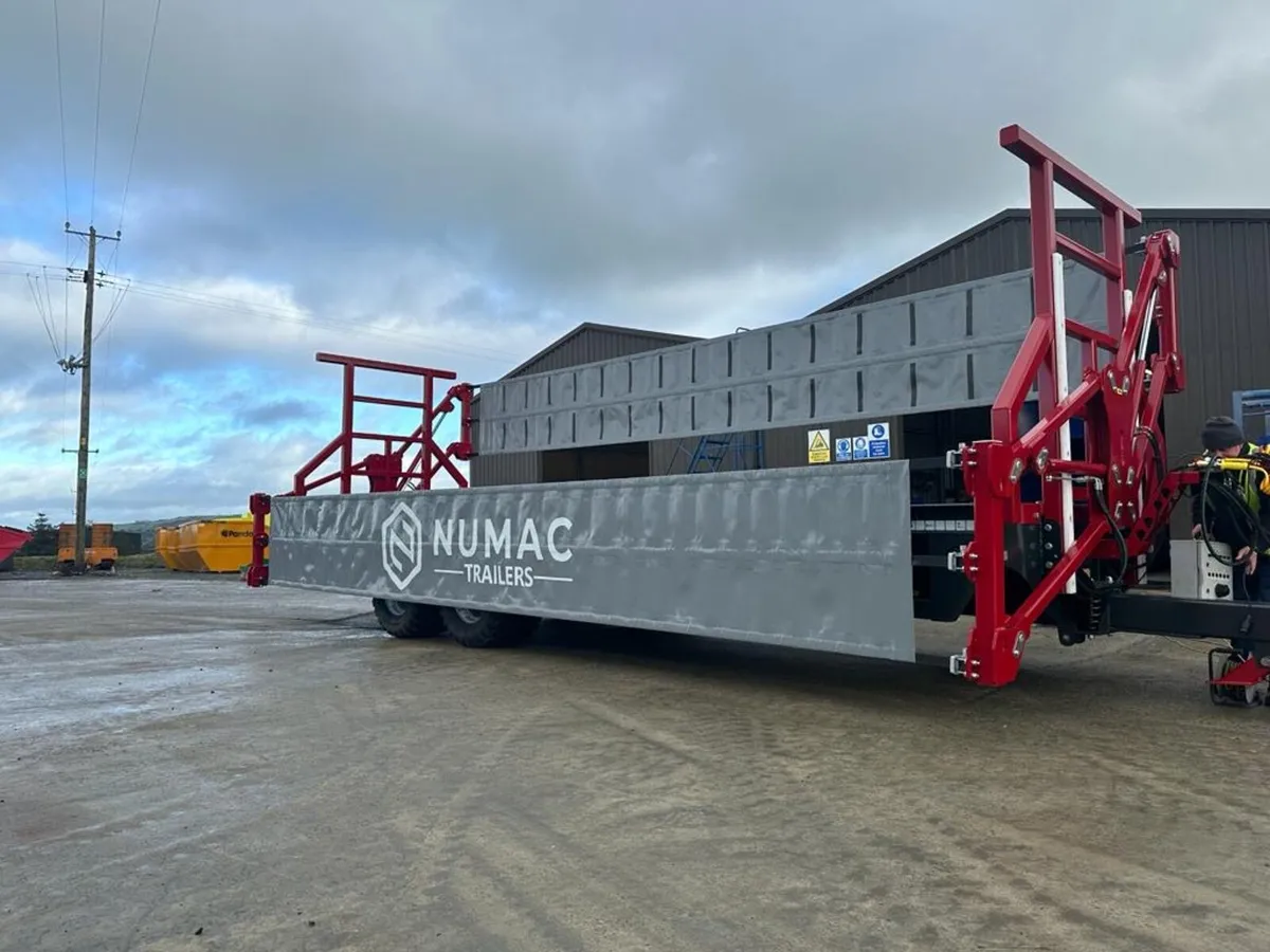 Numac bale trailers hydraulic sides - Image 4