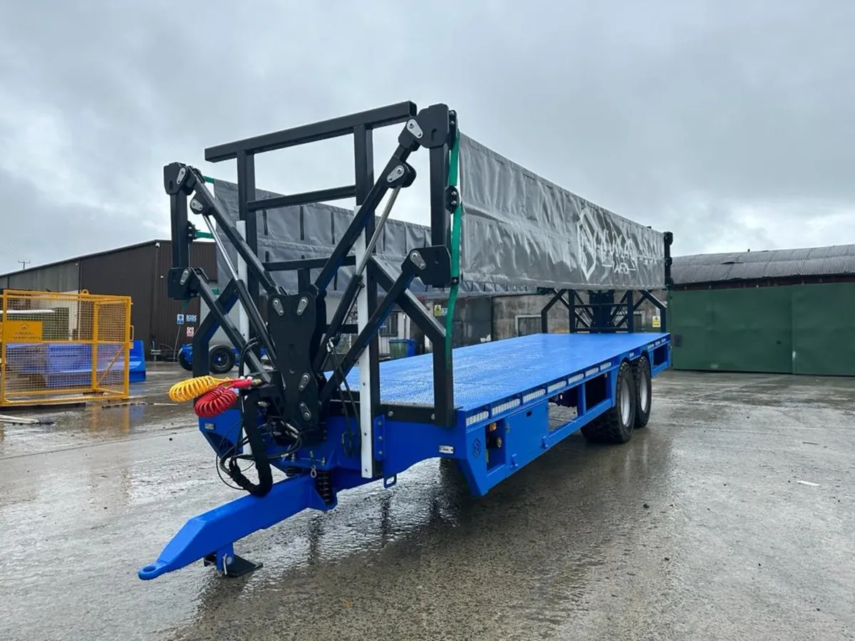 Numac bale trailers hydraulic sides - Image 1