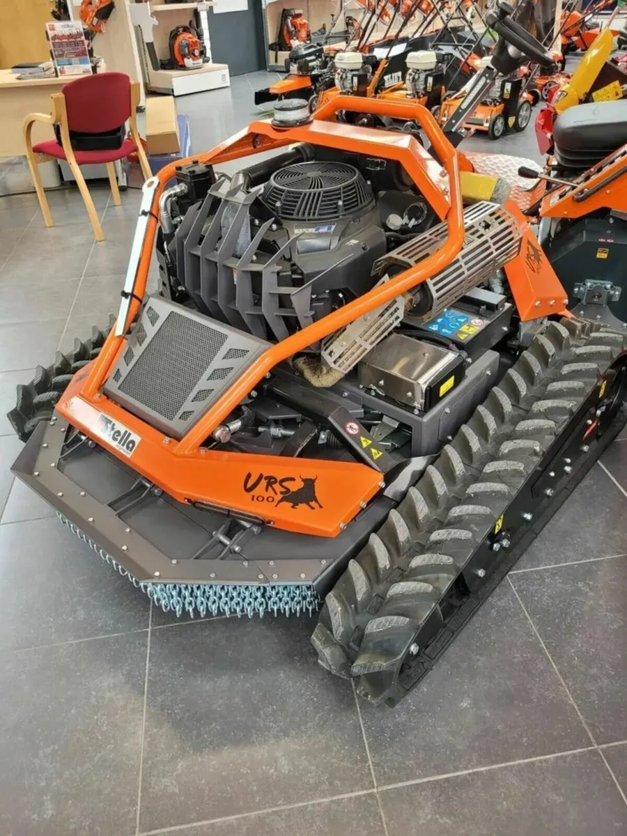 New Stella URS 100 Remote Controlled Rotary Mower - Image 1