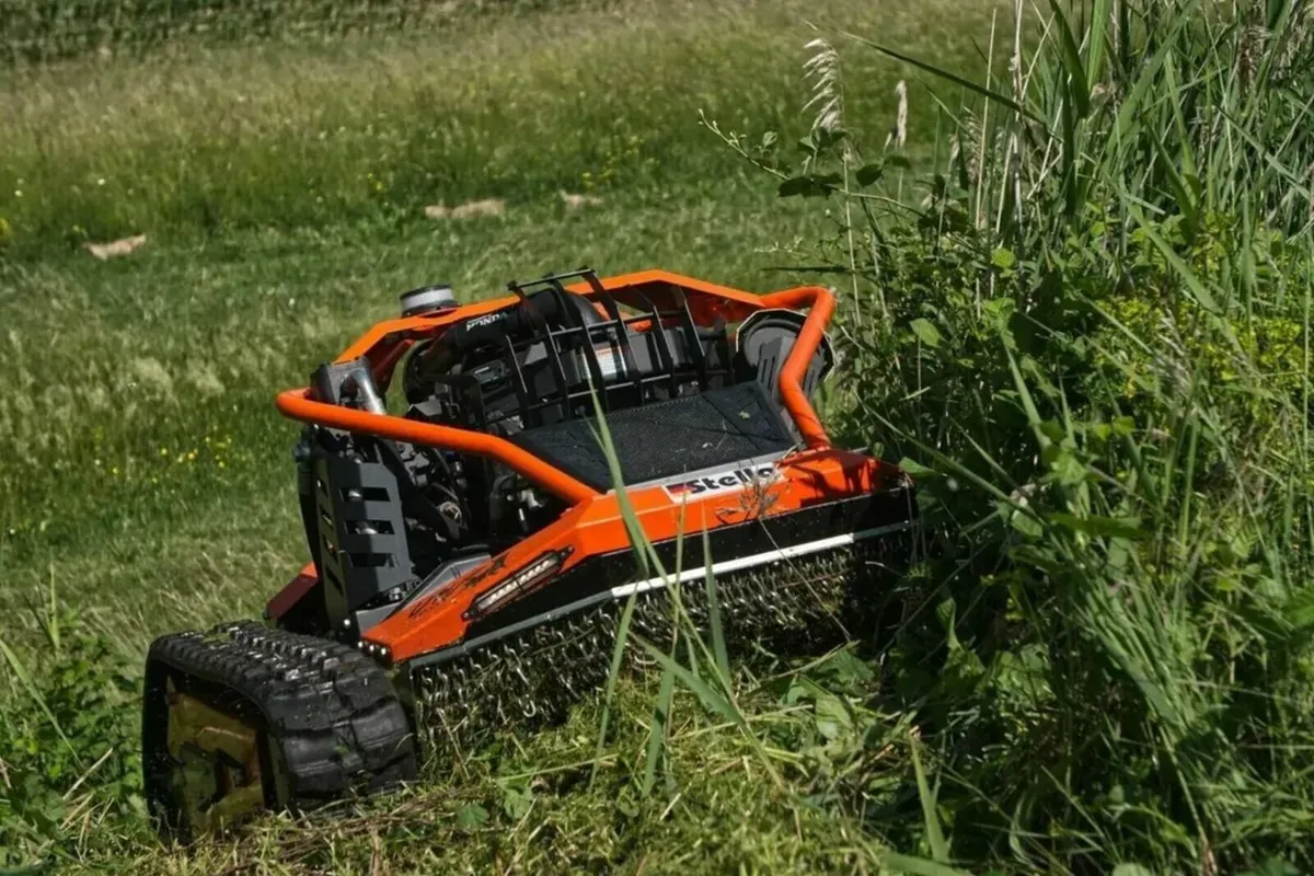 New Stella URS 100 Remote Controlled Rotary Mower - Image 4