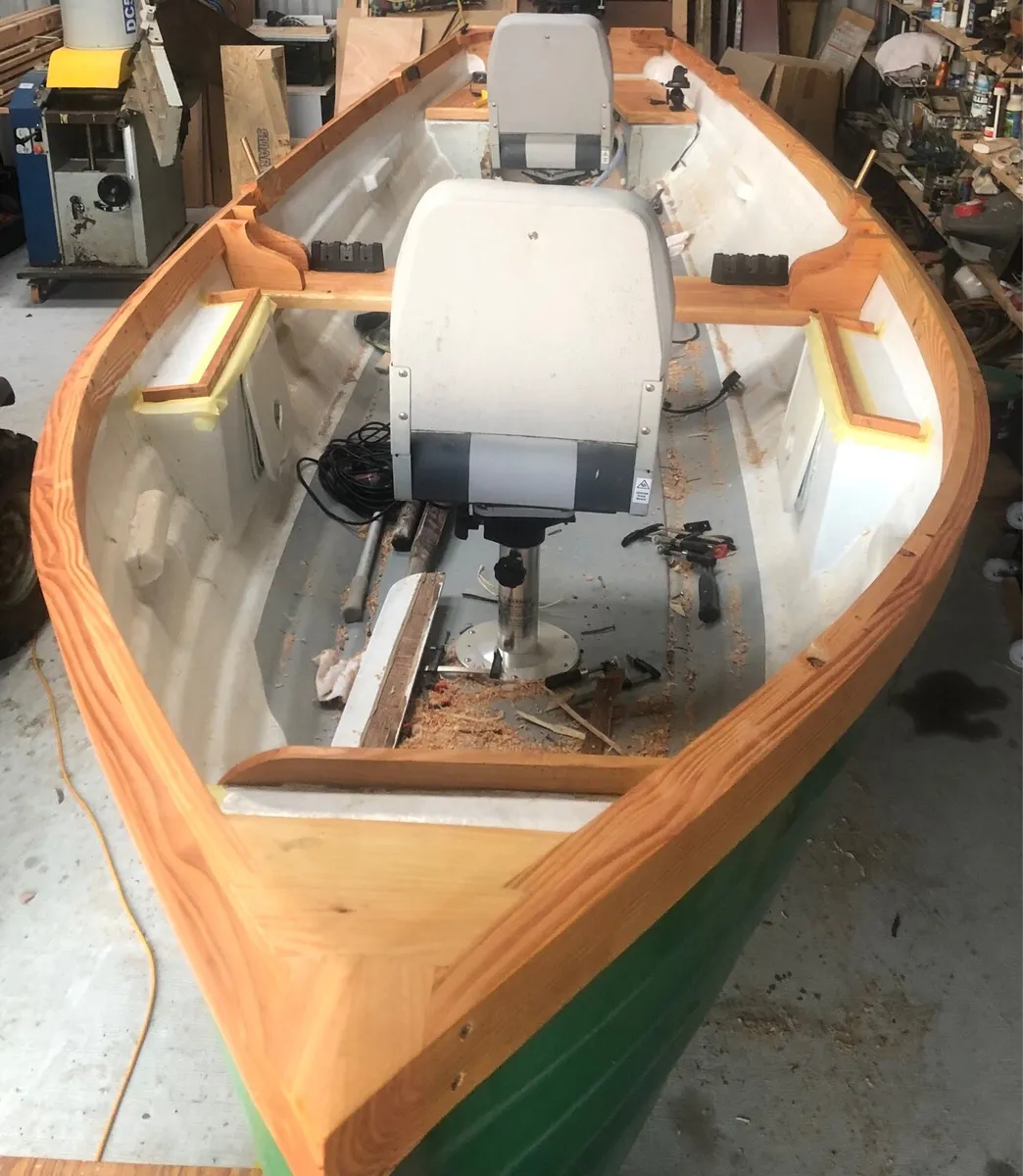 Larch Gunwhales/seats/transom etc - Image 2