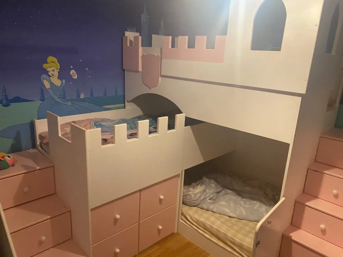 Princess bunk beds - Image 1