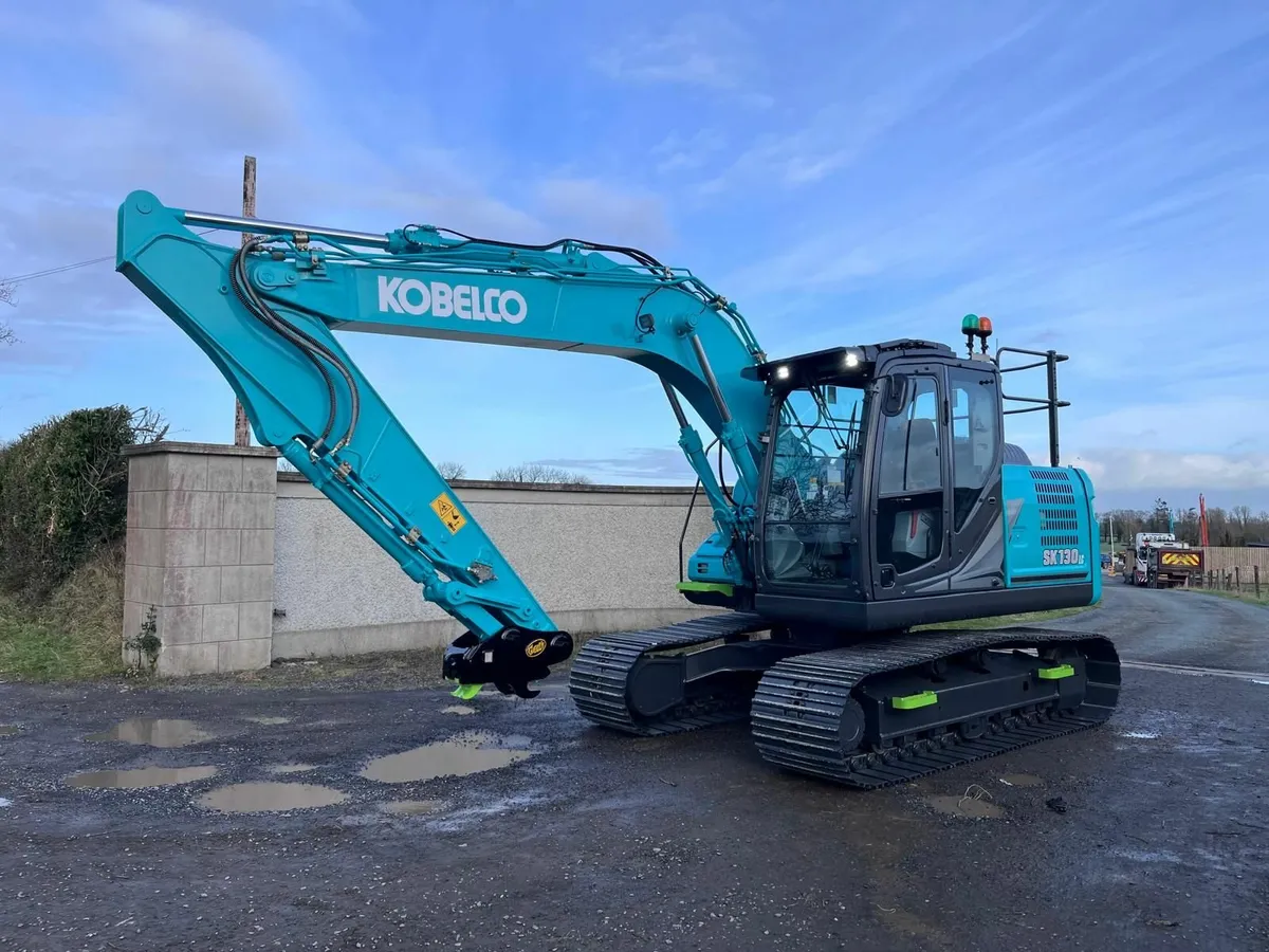 2022 Kobelco SK130-11LC Excavator - Image 2