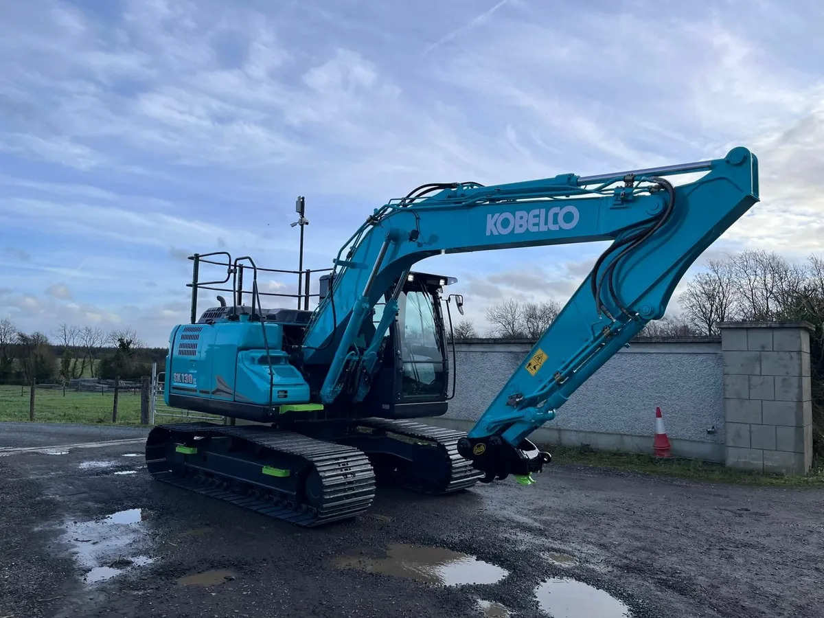 2022 Kobelco SK130-11LC Excavator - Image 4