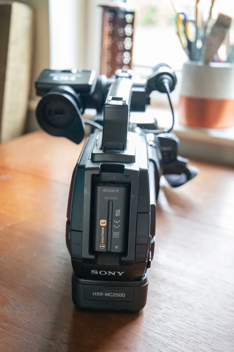 SONY HXR-MC2500 Solid-State Memory Camcorder - Image 2