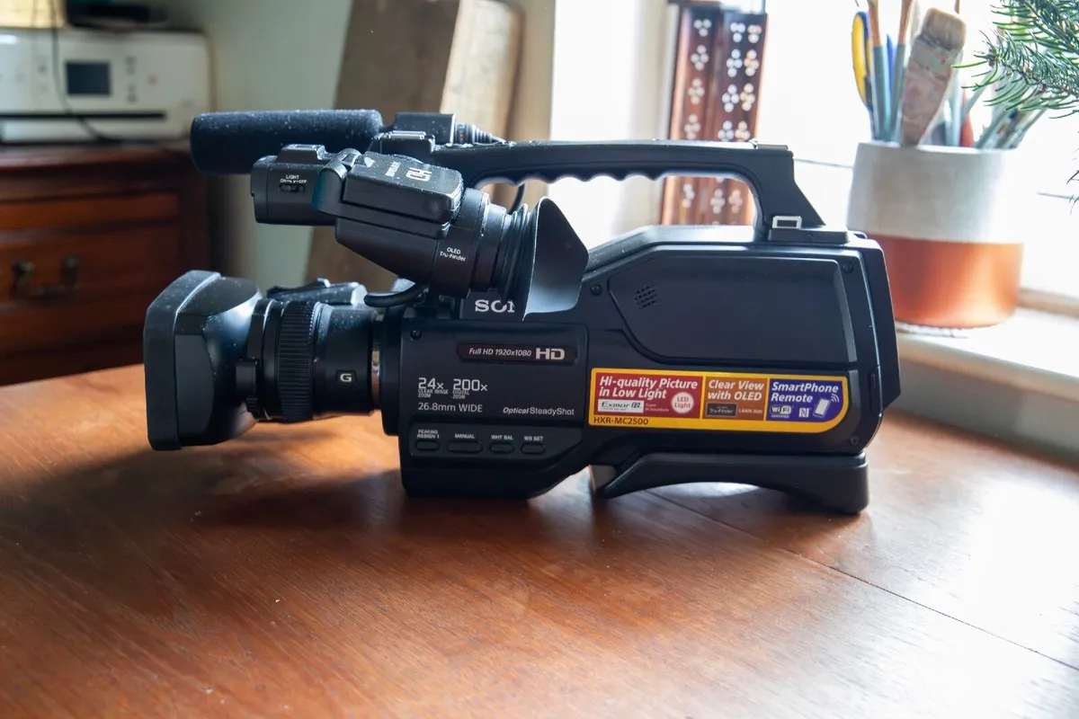 SONY HXR-MC2500 Solid-State Memory Camcorder - Image 1