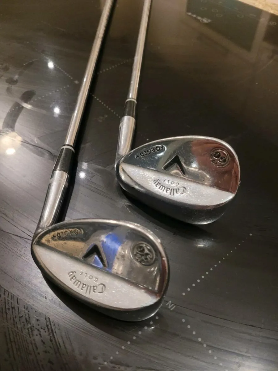 Golf clubs Callaway Driver 3 Wood Wedges - Image 4
