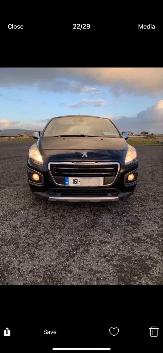 2016 Peugeot 3008 Active 1.6 HDI NEW PRICE €6000 - Image 3