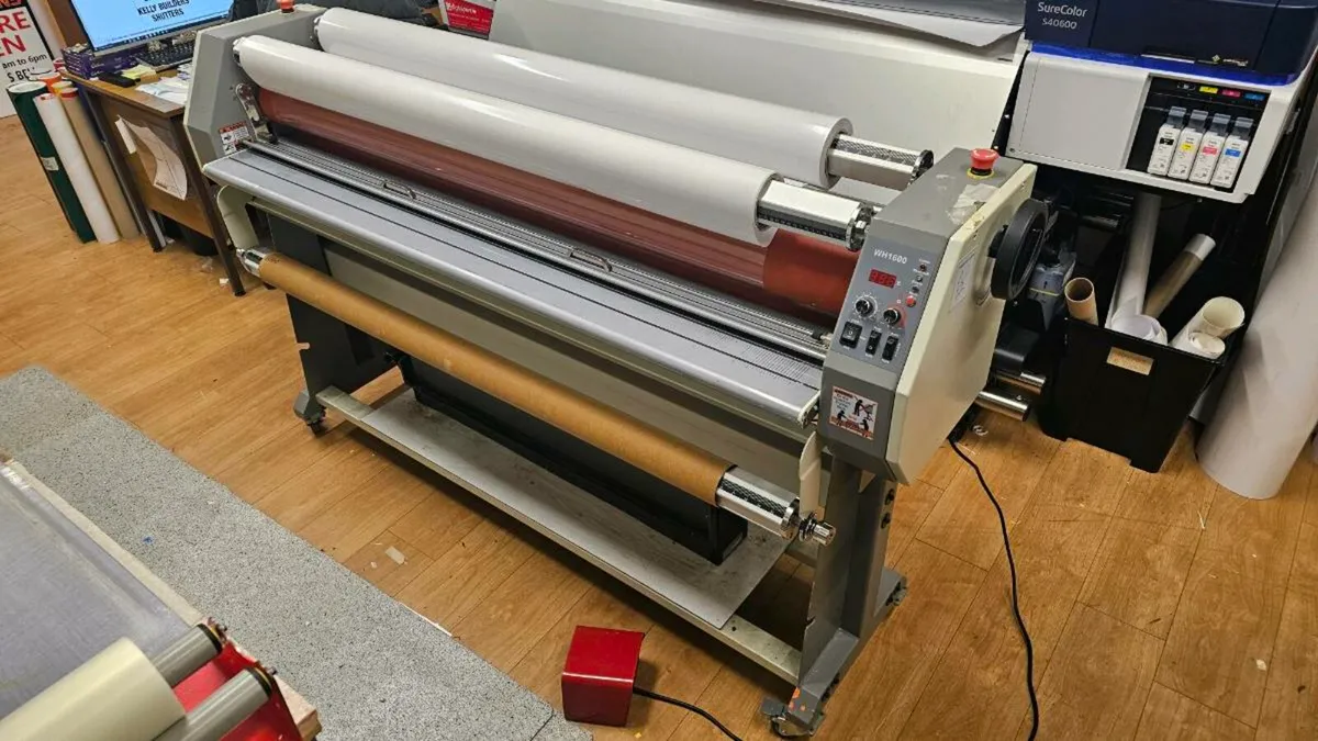 54" Hot & Cold Laminator