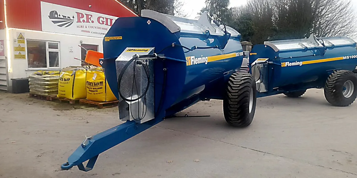 NEW FLEMING MS1000 DUNG SPREADER - Image 2